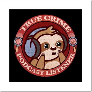 True Crime Podcast Listener Posters and Art